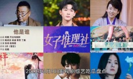 每日影视剧娱乐吃瓜合集,娱乐圈新鲜事一网打尽